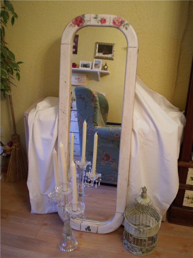 decoupage ogledalo